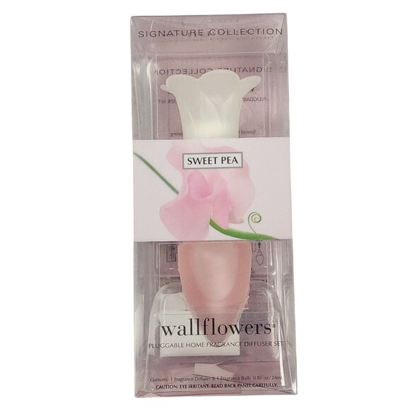Bath & Body Works Sweet Pea Wallflowers Home Fragrance 0.8oz Plug In Freshener - Picture 1 of 6